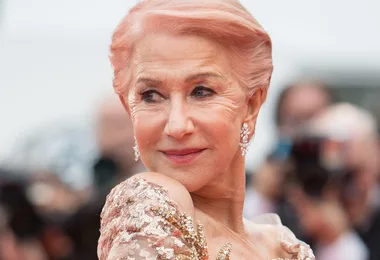 Helen Mirren Makes A Bold Statement With Rose Gold Hair At Cannes Film Festival