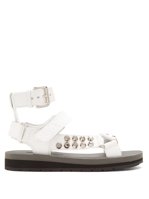 Prada studded sandal, $835; matchesfashion.com.au