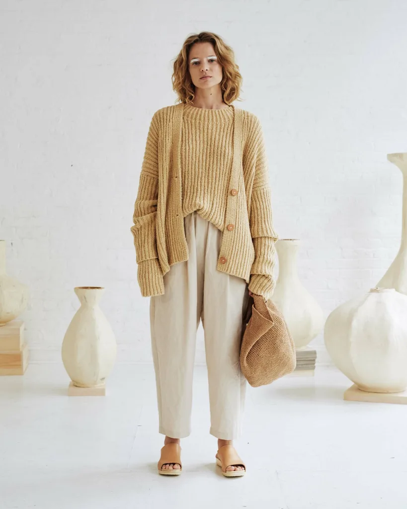 Wool cardigan