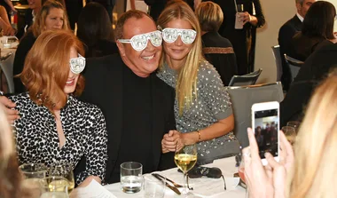 Michael Kors, Jessica Chastain & Gwyneth Paltrow Say Cheese At Regent St Store Opening.