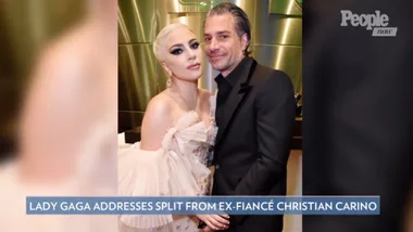 WATCH: Lady Gaga Addresses Her Split from Ex-Finacé Christian Carino for the First Time