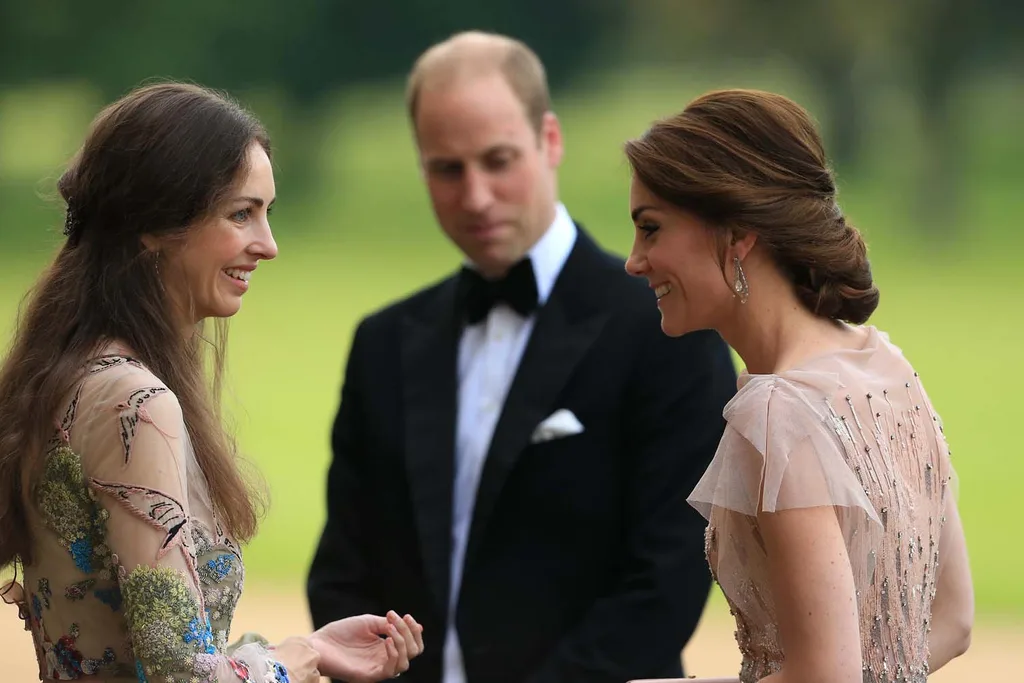 Rose Cholmondeley, Prince William and Kate Middleton