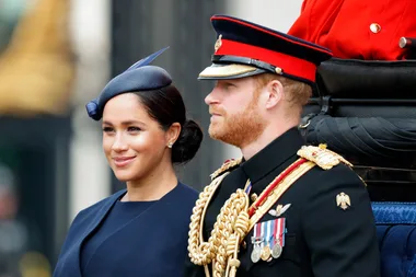 Prince Harry Debuts A Brand New Photo Of Meghan Markle In His Meeting Room