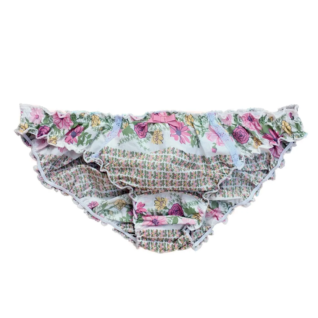 frilly cotton underwear