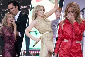 Pop Icon Kylie Minogue Steals The Show At Glastonbury