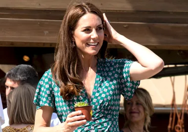 Kate Middleton Wore A Green Dress That’s Currently On Sale