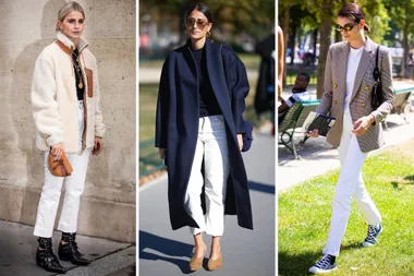 How To Successfully Wear White Jeans, The Current Biggest Denim Trend