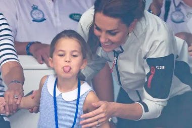 Princess Charlotte Stuck Out Her Tongue At Fans And Kate Middleton’s Reaction Was Gold