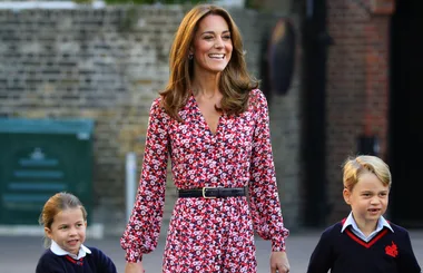 How Kate Middleton Channelled Princess Diana For Princess Charlotte’s First Day Of School