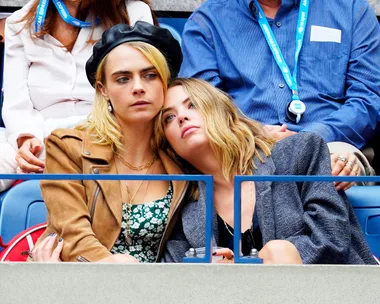 Cara Delevingne And Ashley Benson Pack On The PDA At US Open