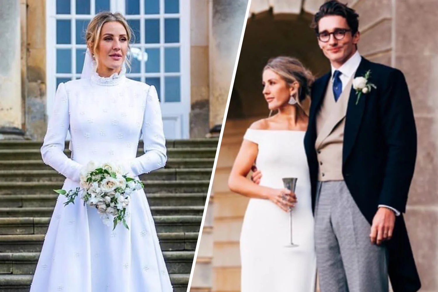 Ellie Goulding s Bespoke Wedding Gown Took Over 640 Hours To Make