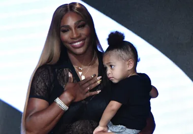 Serena Williams Walked The NYFW Runway With Her Daughter