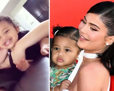 Stormi Webster saying ‘I love you’ on camera