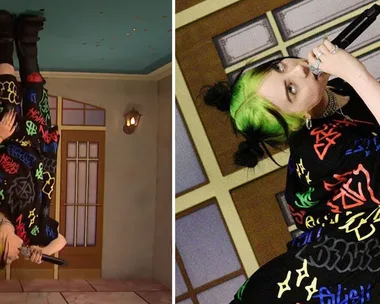 How Billie Eilish walked on walls and performing on SNL