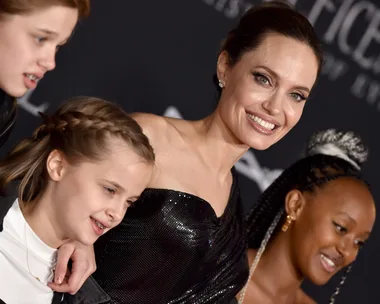 5 Of Angelina Jolie’s 6 Children Joined Her On The Red Carpet For The ‘Maleficent 2’ Premiere