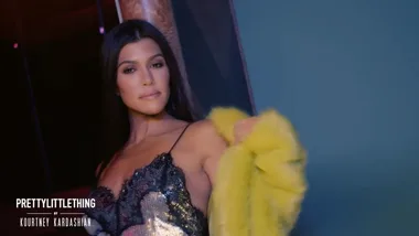 Kourtney Kardashian Pretty Little Thing ad