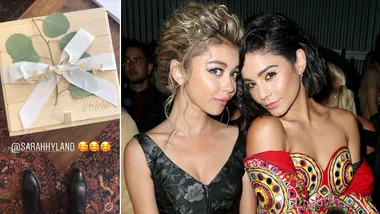 Sarah Hyland asks Vanessa Hudgens to be her bridesmaid