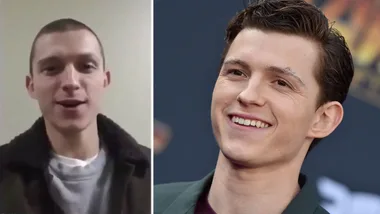 Tom Holland shaves off his hair