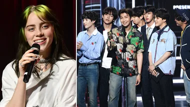 Billie Eilish slams a fan who talked bad about K-pop band BTS