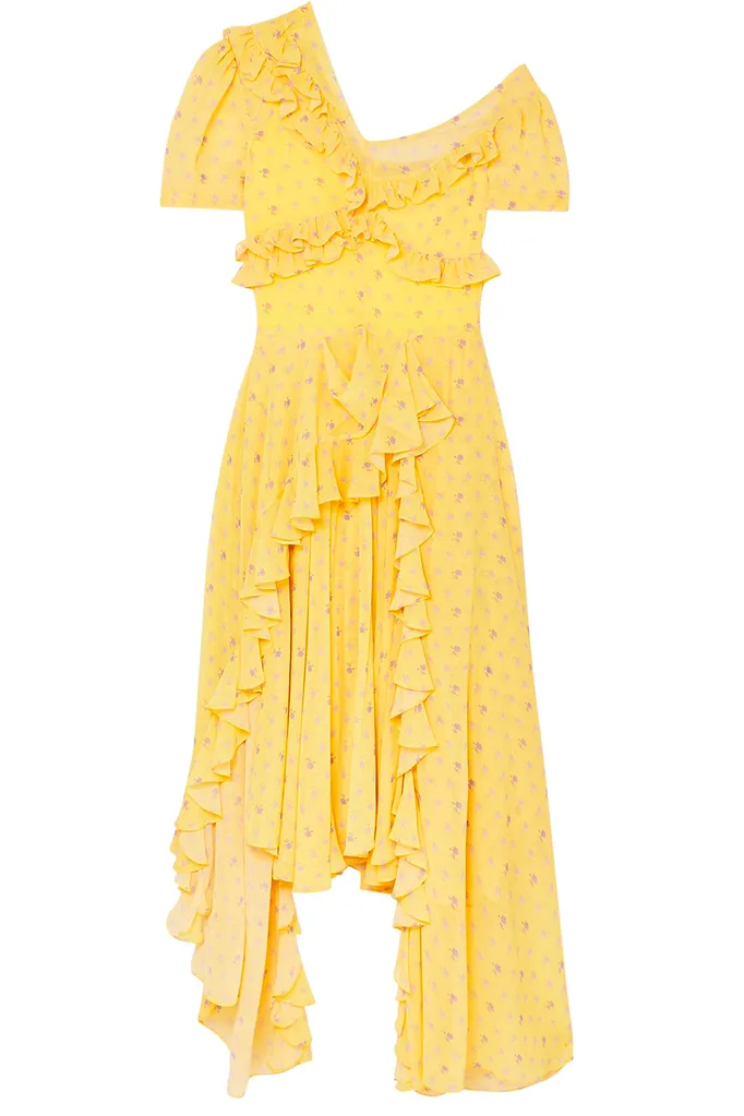 yellow dress