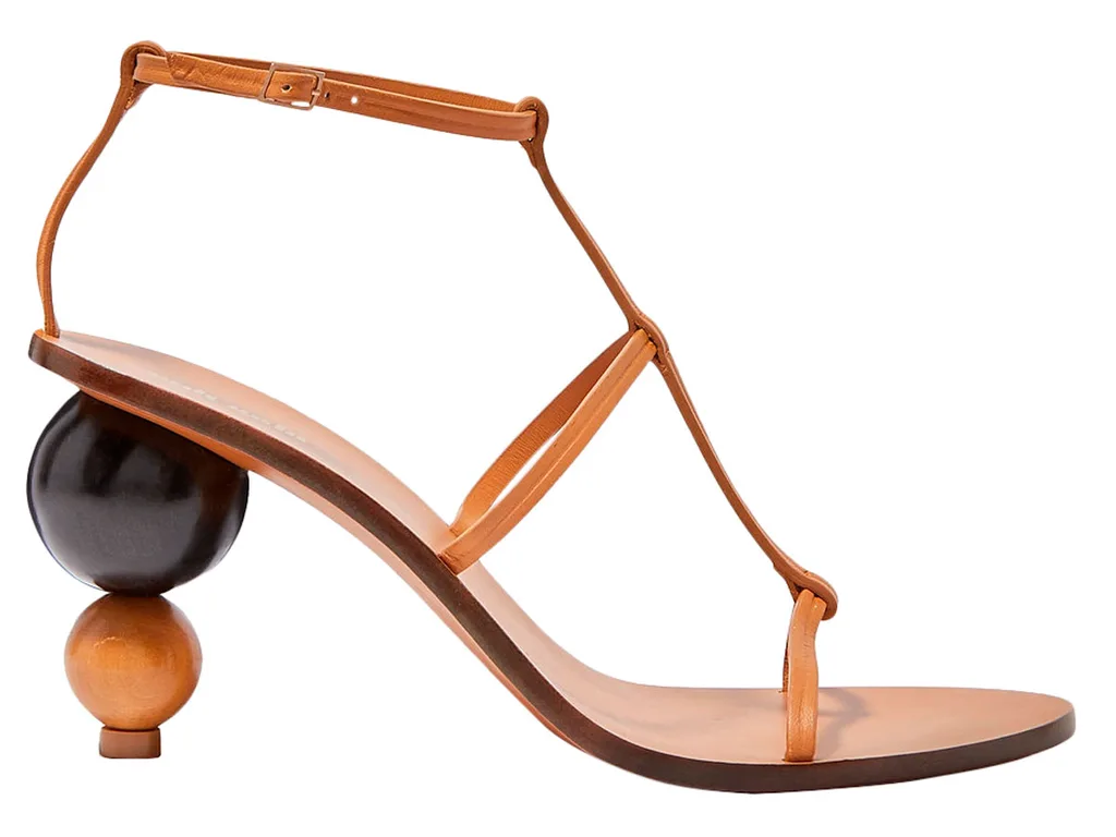 orange shoe