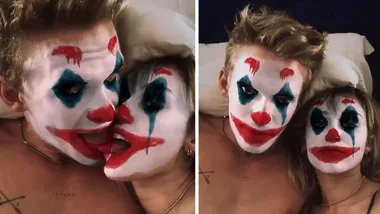 Miley Cyrus and Cody Simpson go joker as they get intimate in bed