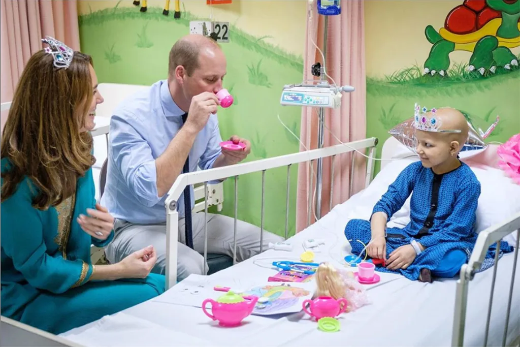 Kate Middleton & Prince William Visit A Children's Hospital In Pakistan