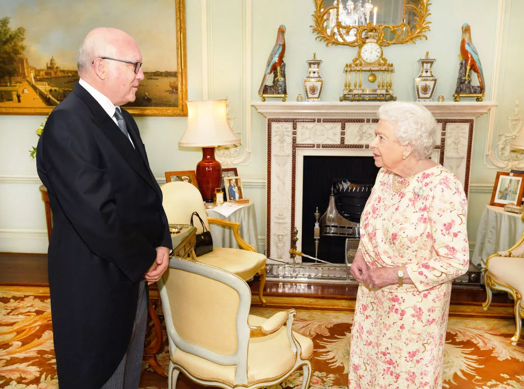 Queen Elizabeth II George Brandis