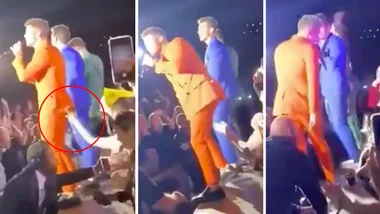 Nick Jonas repeatedly groped by fan during concert