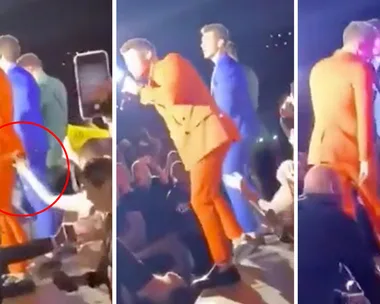 Nick Jonas repeatedly groped by fan during concert