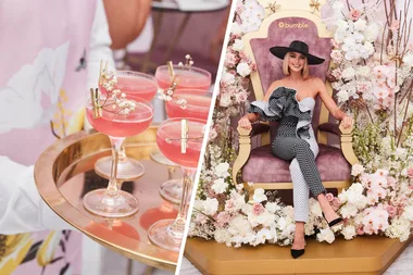 Bumble’s Derby Day Marquee Provided The Most Luxurious Festive Season Inspiration