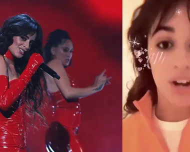 Camila Cabello health update after falling off stage