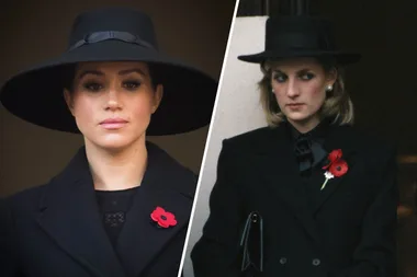 Meghan Markle Channelled Princess Diana On Remembrance Sunday