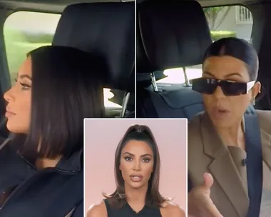 Kim and Kourtney fighting over daughters’ birthday party