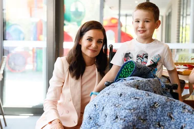 Katie Holmes On Why Supporting Families In Need Is So Necessary