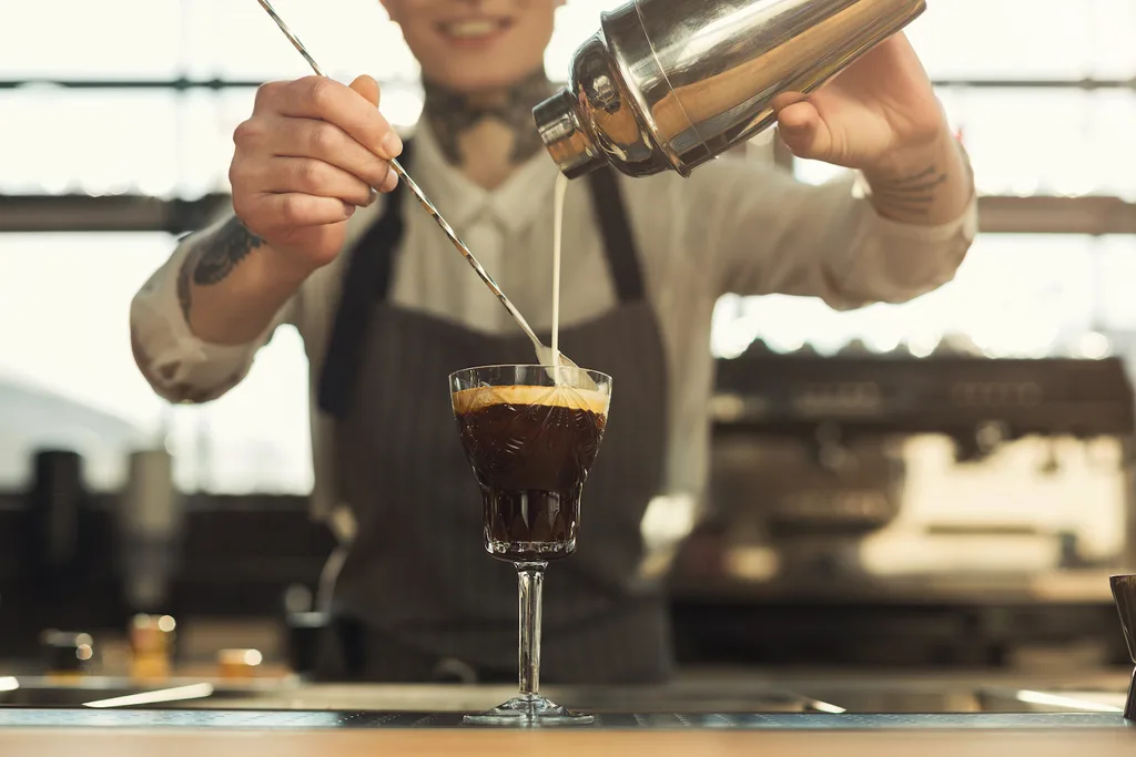 Espresso martini is sophisticated, edgy and strong