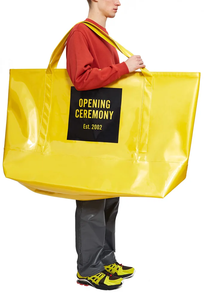 opening ceremony tote bag