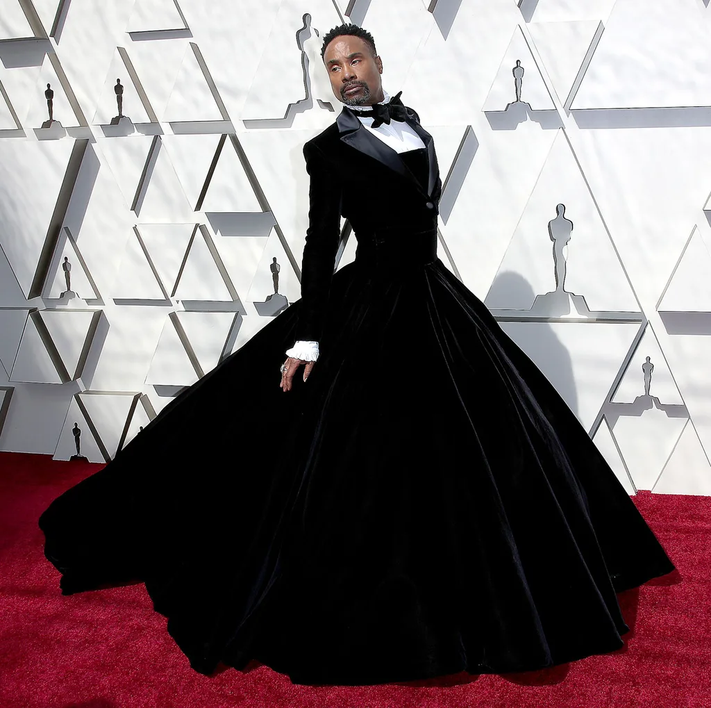 Billy Porter’s Tuxedo Ball Gown