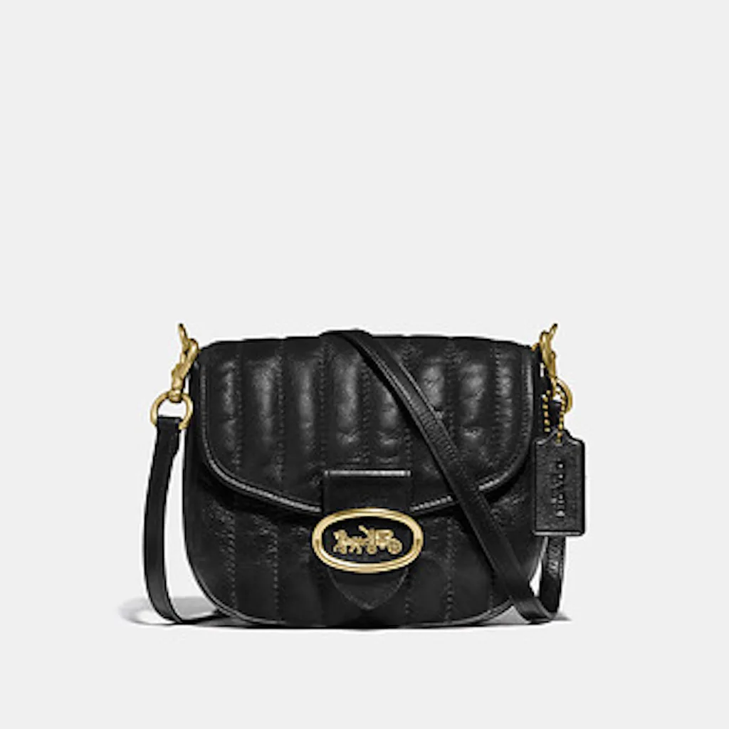 coach saddle bag