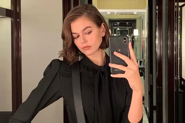 Kaia Gerber’s New Colourful French Manicure Is All The Summer Mani Inspo You Need