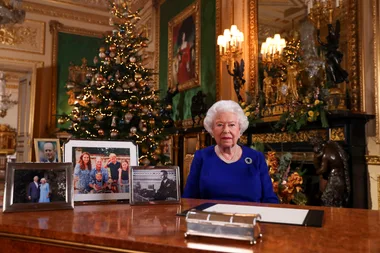 Buckingham Palace Shares Photograph Of Queen’s Christmas Speech