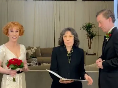 Kathy Griffin marries  Randy Bick in surprise NYE ceremony