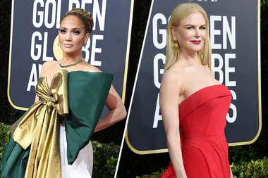 What They’re Wearing On The Golden Globes Red Carpet