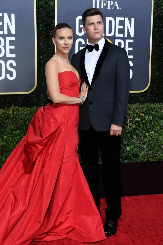 Scarlett Johansson & Colin Jost