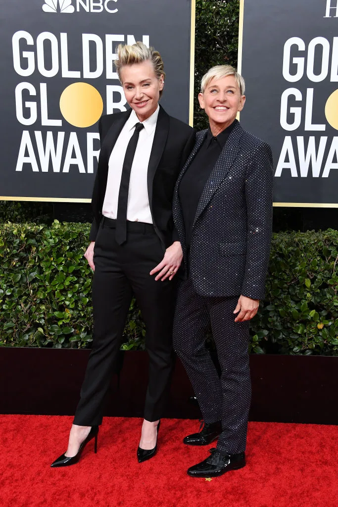 Portia de Rossi & Ellen DeGeneres