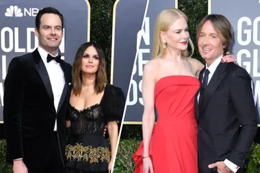 The Cutest Couple Moments On The Golden Globes Red Carpet