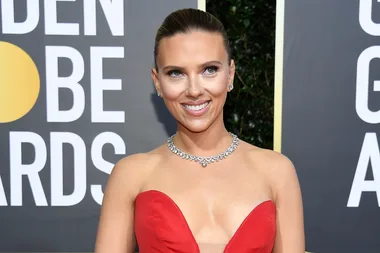 The Bargain Serum Behind Scarlett Johansson’s Glowing Golden Globes Skin