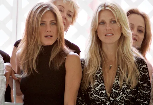 Jennifer Aniston with Andrea Bendewald