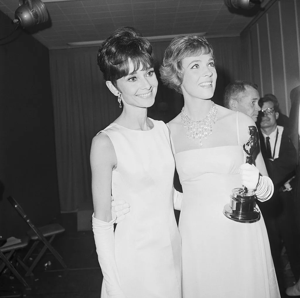 audrey hepburn julie andrews oscars