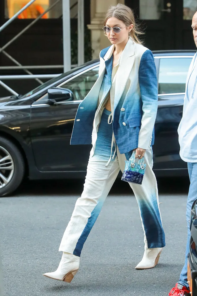 Gigi Hadid Oversized Blazer Style